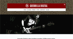 Desktop Screenshot of guerrilladigital.cc